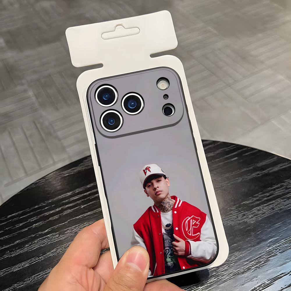 Чехол для телефона N-Natanael Cano Nata Для IPhone 17 Air 16 E Pro Max 15 14 13 Mini 12 Pro 11 Max Plus Черный Мягкий