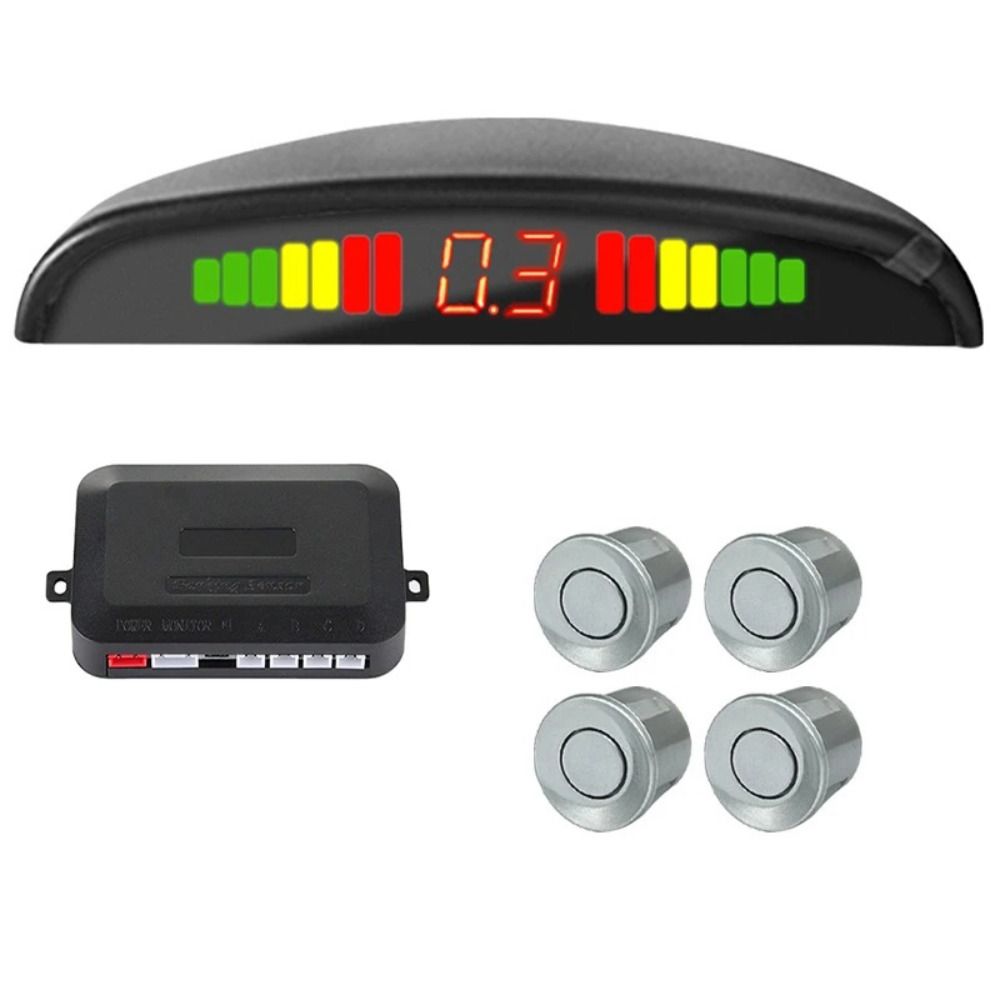 Универсальный комплект датчиков парковки автомобиля Акустическая система заднего хода автомобиля Авто радар-детектор