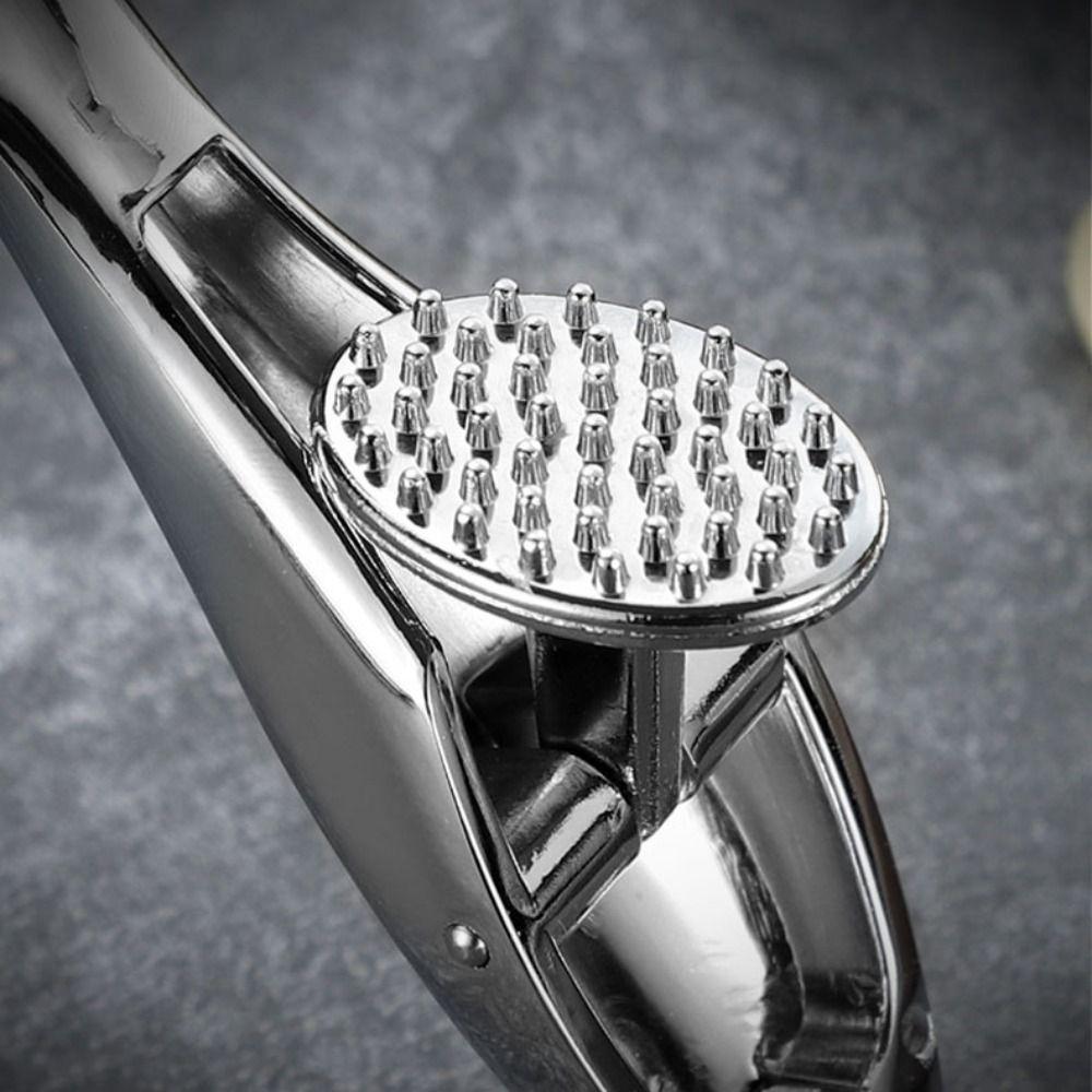 Manual Garlic Masher Zinc Zinc Zinc Alloy Garlic Crusher Kitchen Accessories Garlic Pounder  Restaurant