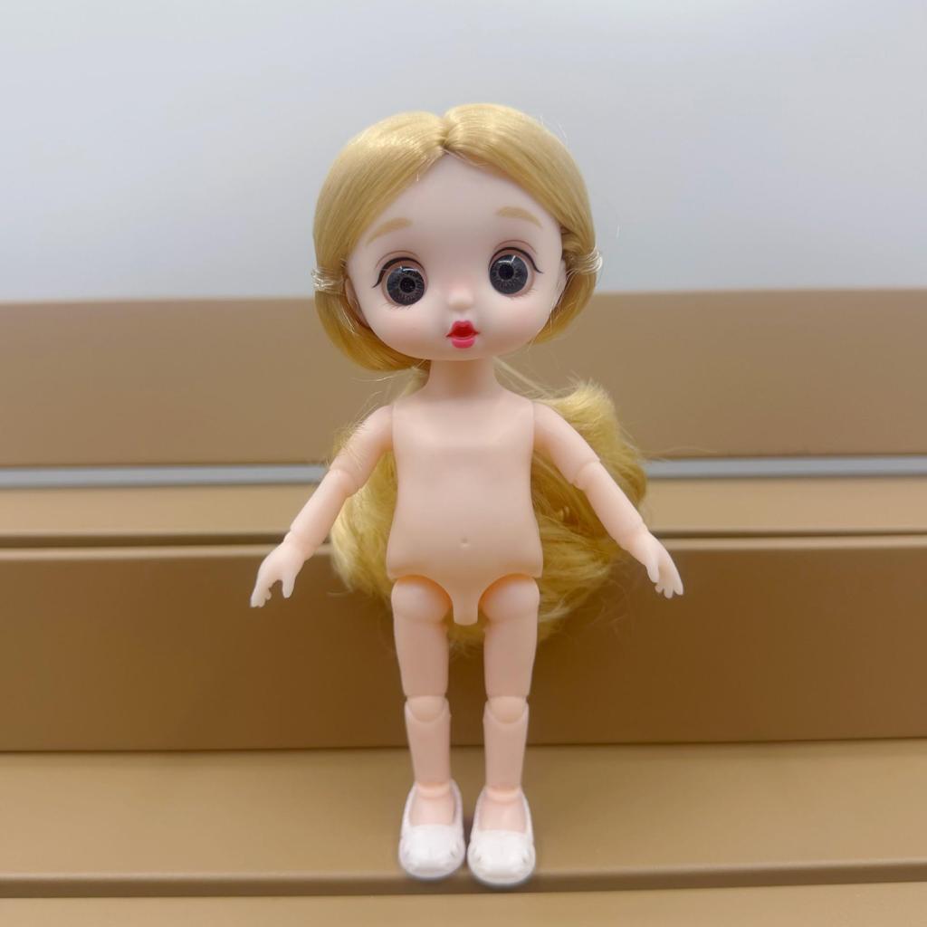 17 см мини-кукольное тело BJD - 6 дюймов принцесса девочка, 16 см маленькая голая кукла