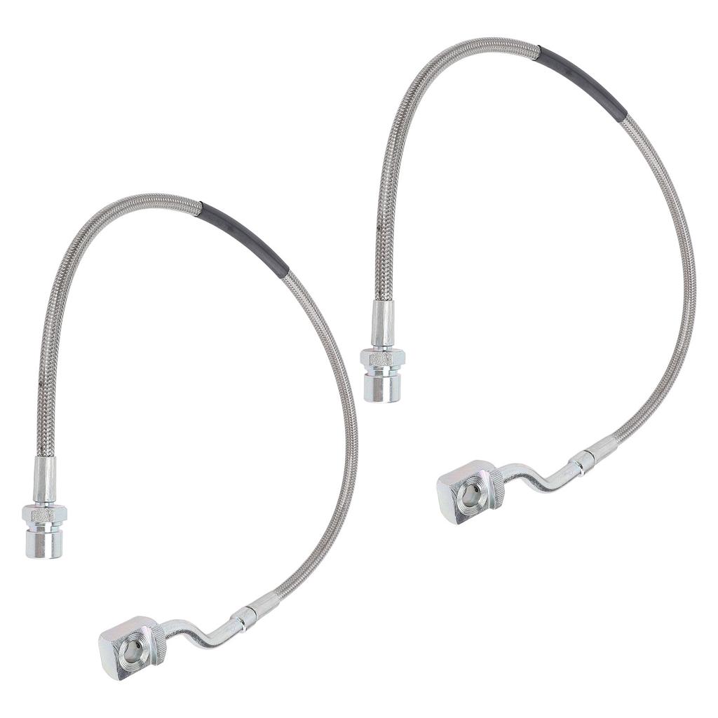 2 ШТ. Передние тормозные шланги 89370 Улучшенная динамика вождения Металлическая прочная конструкция для моделей автомобилей 1500 2500 3500 HD