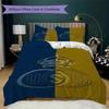 Union Saint Gilloise Pattern Bedding uilt Set uilt Cover Pillowcase Home Decoration Birthday Gift (1 * duvet cover + 2 * pillowcase without core)