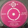 7inch Record PETULA CLARK - Whistlin' For The Moon 7N15437 Pye Records 1962 UK Pop Used