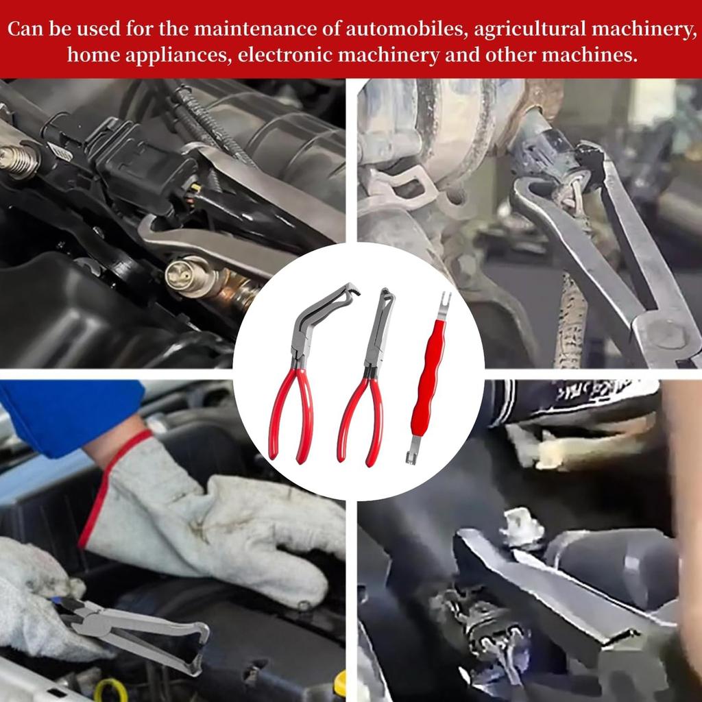 3 шт. Плоскогубцы для электрических разъединителей для автомобилей, Инструмент для разделения электрических разъемов и Автомобильные плоскогубцы для электрических разъемов