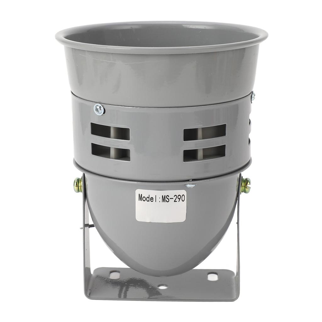 Промышленный аварийный зуммер Сирена с моторным приводом 120 дБ 40 Вт Корпус из серого чугуна Пожарный горн Электронный компонент