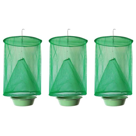 1/2/3/4 шт. многоразовая подвесная складная домашняя ферма, ловушка для мух, ловушка для насекомых, клетка-сетка