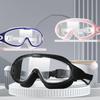 Swimming Goggles for Adult Men Women Diver Glasses Waterproof Anti Fog Flat Light Swim Goggles Big Frame Swimming Accessories