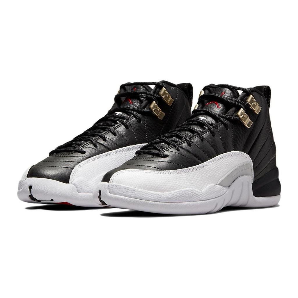 Детские кроссовки Air Jordan 12 Retro GS Playoff 2022 Black Varisty-Red White 153265-006