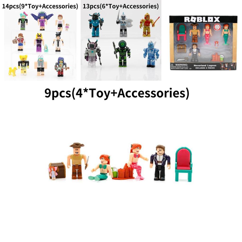 Премиум Качество Игра Roblox Фигма Игрушка Чемпион Робот Русалка Игровой Набор Экшн Мини Фигурки Игрушки