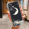 Для Oppo Reno 11F F25 Pro Чехол Милые Цветочные Узоры Мягкий ТПУ Прозрачный Силиконовый Бампер Для Oppo Reno11F F25Pro Чехлы для Телефона Coque