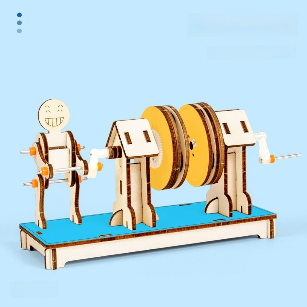 Научный эксперимент Магнитный соединитель DIY Набор для детей Образовательная Физическая игрушка
