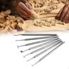 7Pcs Clay Sculpting Knife Tool Set Scraping Pottery Tools Carving for Polymer Wax
