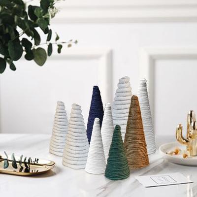 Хлопковая веревка Рождественская елка Рождественское украшение Праздничные принадлежности Настольное украшение