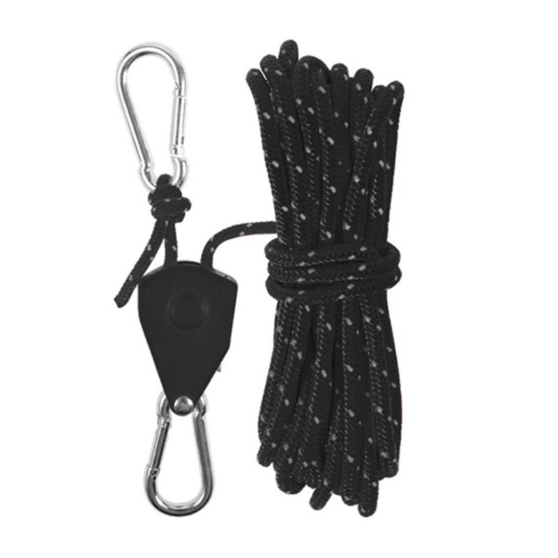 Регулируемые Фиксированные Канатопротяжные Блоки Стопоры Крепежные Ремни Подвеска для Веревки Трещотки