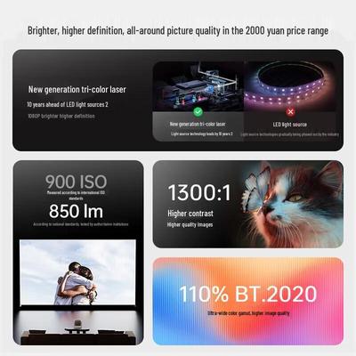 JMGO N1 Air Трехцветный Лазерный Проектор с Гироскопическим Стабилизатором (Китайская версия)