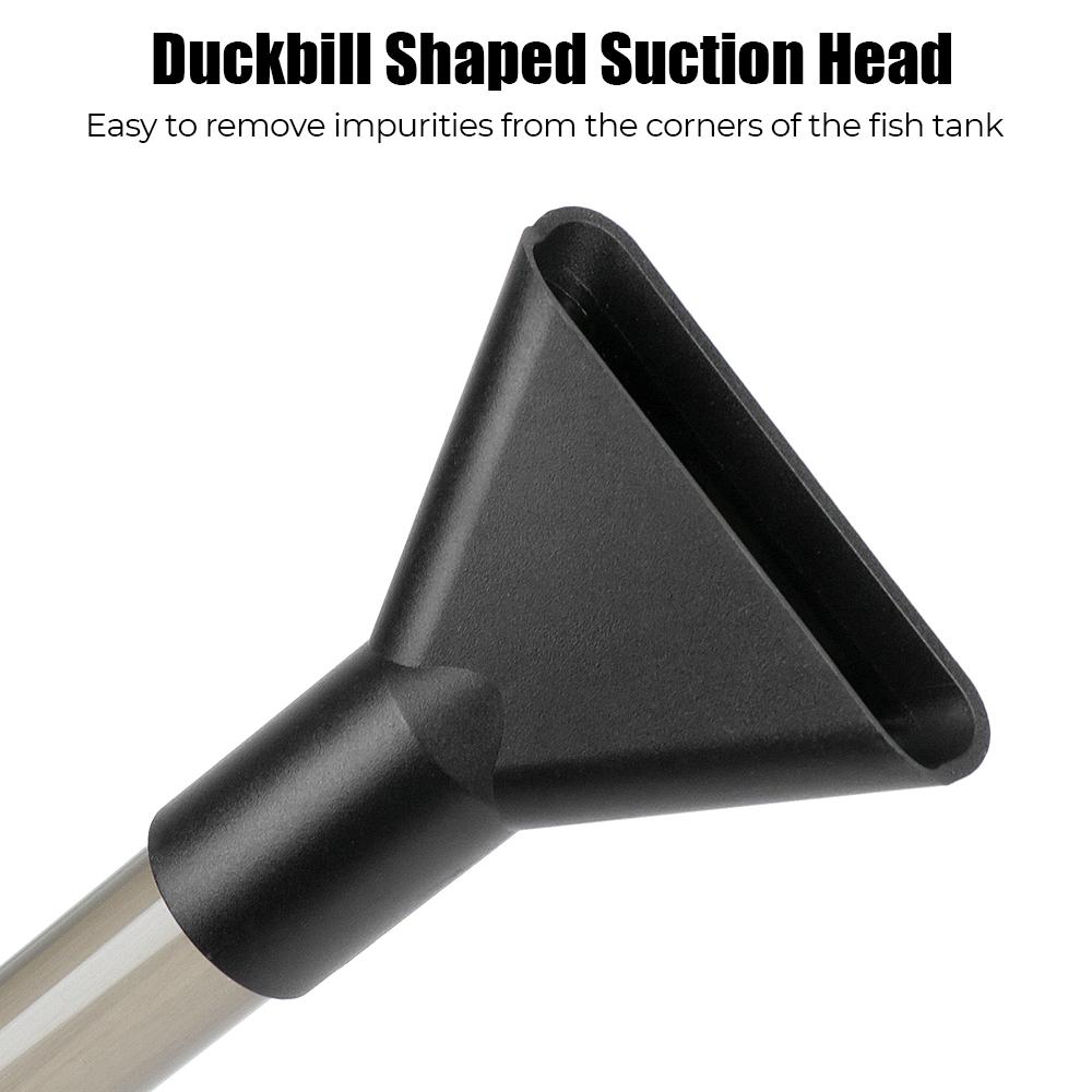 Сифон для смены воды для аквариума, фильтр для воды, насос для замены воды в аквариуме, чистящий инструмент, регулировка расхода воды, очиститель гравия