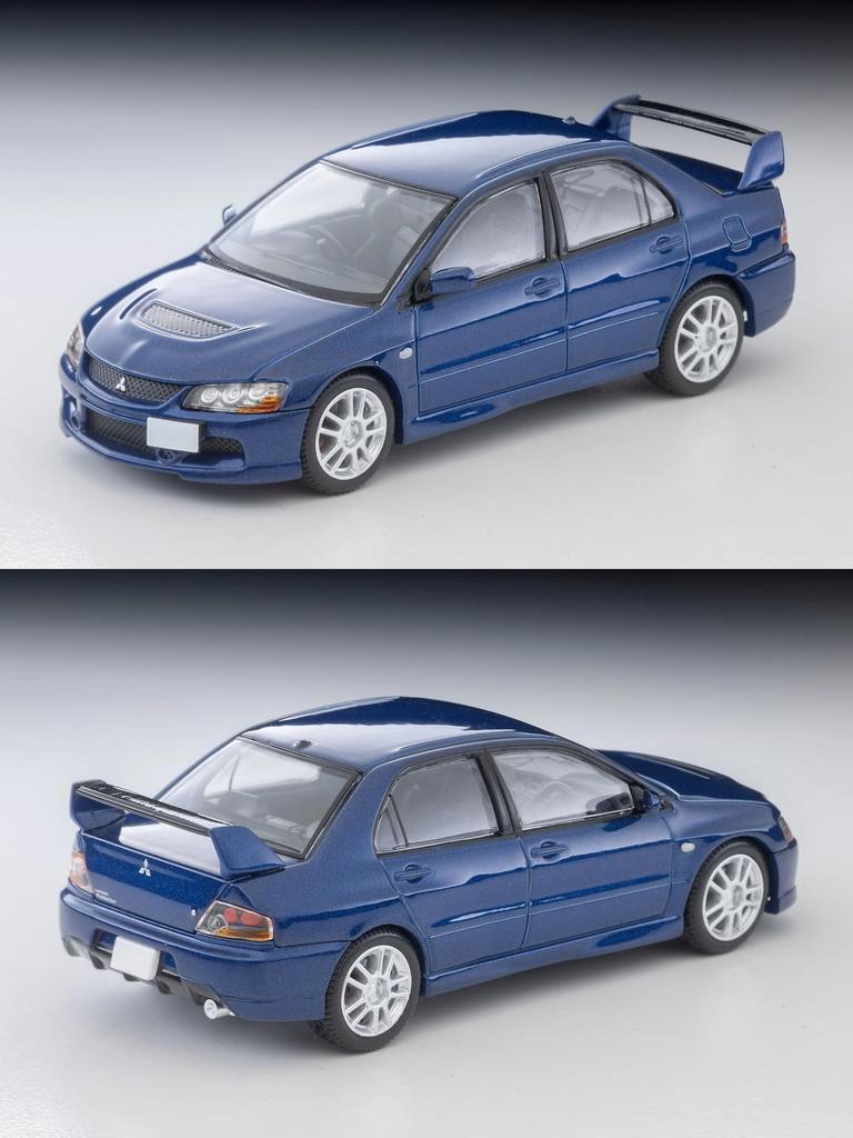 TOMYTEC Tomica Limited Vintage Neo Mitsubishi Lancer Evolution IX GSR Синий 2005 Модель 340140 1/64 LV-N376b (Готовый продукт)