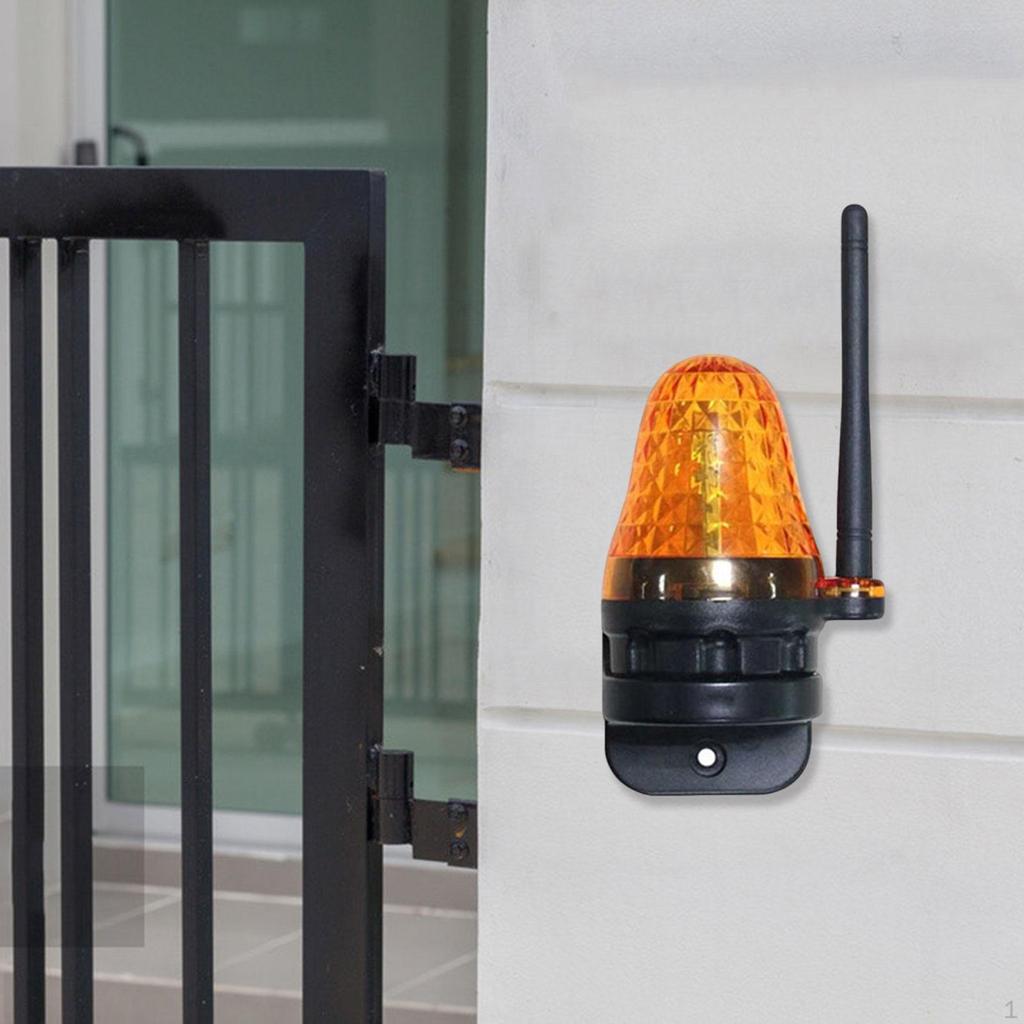 Flashing Strobe Light Beacon Emergency Gate Frontdoor