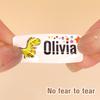 Customize Name Sticker Waterproof Personlized First Name Tag Stickers Custom Labels for Children Personal Scrapbook Kids School
