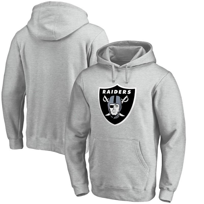 Mens Plus Size Hoodie NFL Raiders American Football Sweatshirt Casual Loose Fit