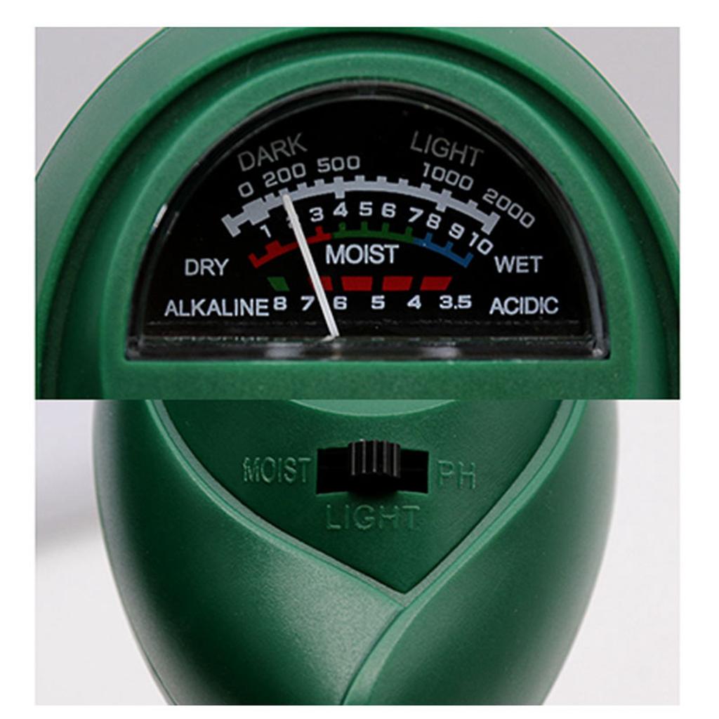 Тестер почвы PH Свет Влажность Метр 3 в 1 Набор для тестирования почвы для комнатных и уличных растений, сада
