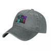 Yayoi Kusama Colourful Light Cowboy Hat Beach Outing Cap Trucker Hats For Unisex Womens