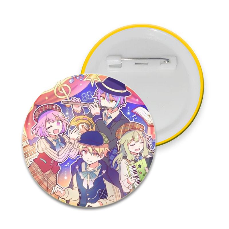 32/44/58 мм Project Sekai Wonderlands X Showtime Pin ручная работа брошь для одежды мультяшный косплей значок украшение на рюкзак ювелирные изделия подарок