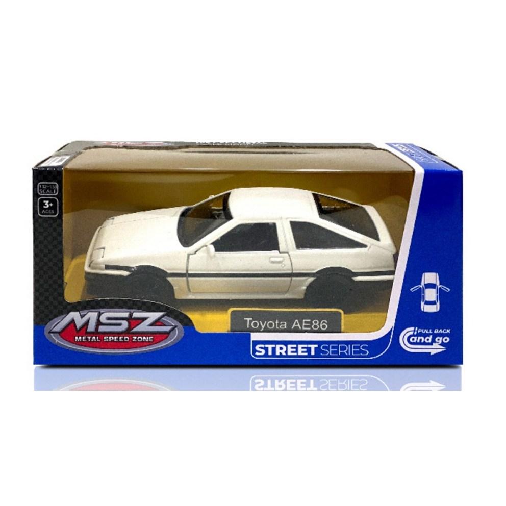 MSZ1 37 Toyota AE86 Металлическая модель автомобиля