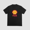 HELL Tshirt Funny Parody Oil Gas Top Novelty Joke Car Garage Tee 129