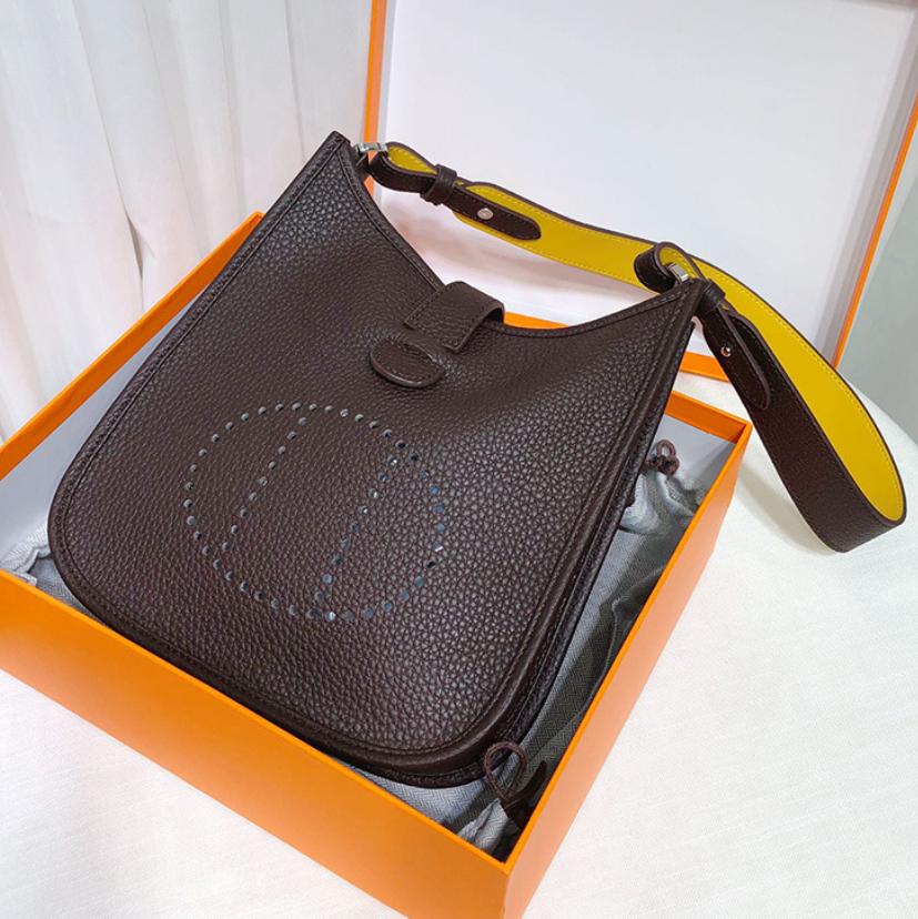 Сумка Evelyn из коровьей кожи первого слоя, женская сумка из натуральной кожи, сумка-ведро с узором личи, мини-повседневная на плечо/кроссбоди