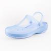 Fashion 2024 New Women's Sandals Summer Transparent Baotou Hole Shoes Nurse Shoes Beach Shoes Jelly Sandals and Slippers Mules