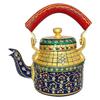 Ручная роспись дизайнерского чайника для чая/кофе (Разноцветный, 8,5x5,5x8,5 дюймов.)