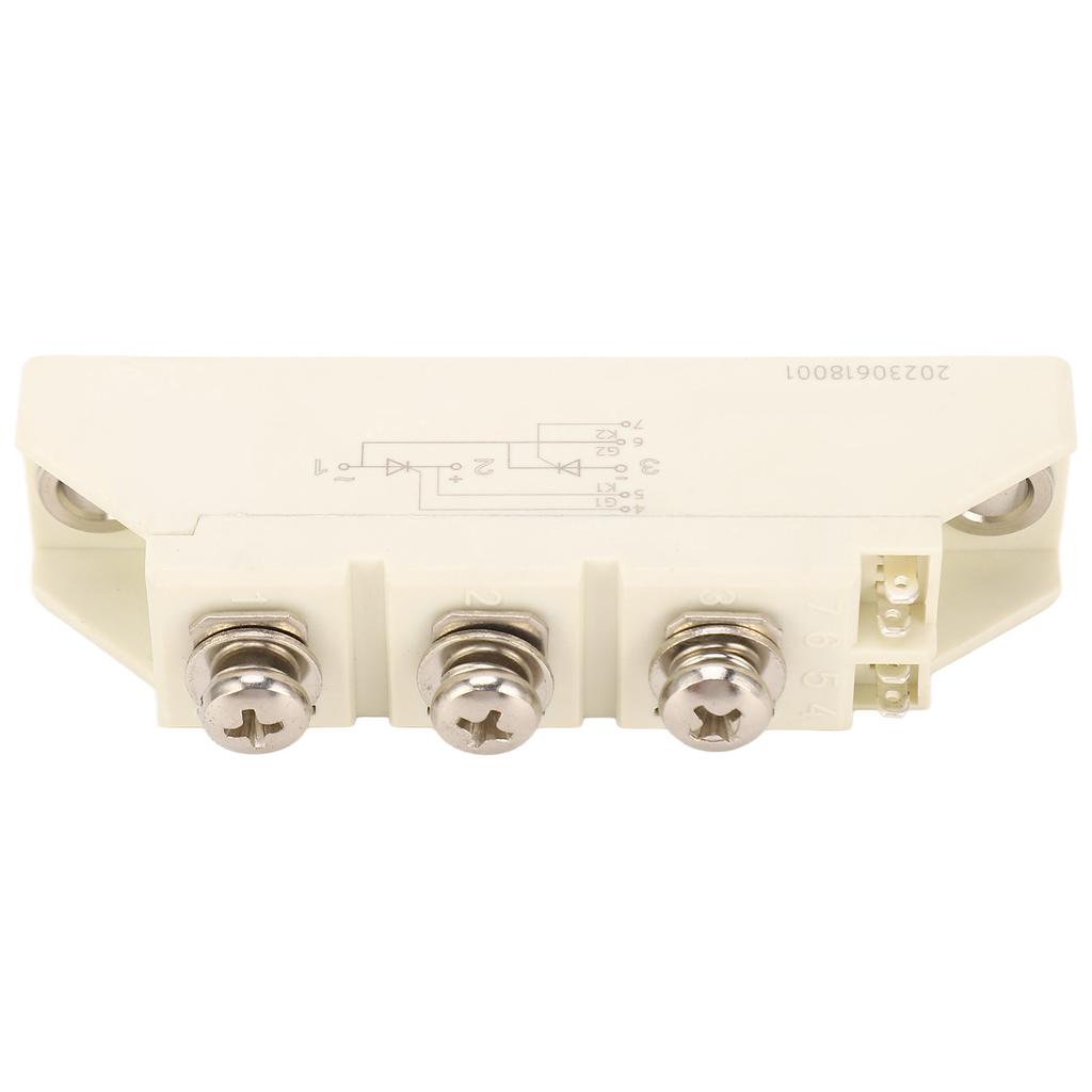 Тиристорный модуль Мостовой выпрямитель Белый Полупроводниковый Двунаправленный Кремниевый Управляемый Тиристорный Модуль 1600В