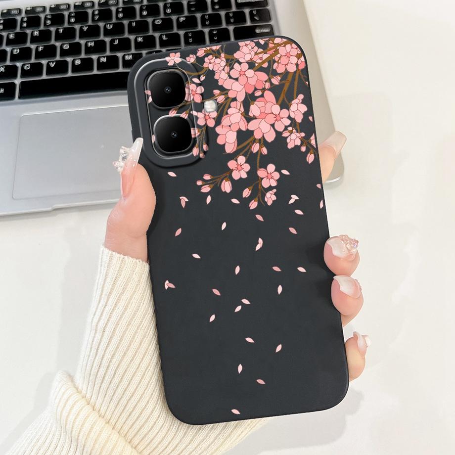 Чехол для Infinix Smart 10 X6725 Мультяшная Роскошная Девчачья Раскраска Funda Для Infinix Smart 10 Plus X6725B Задняя Крышка Мягкий Силикон