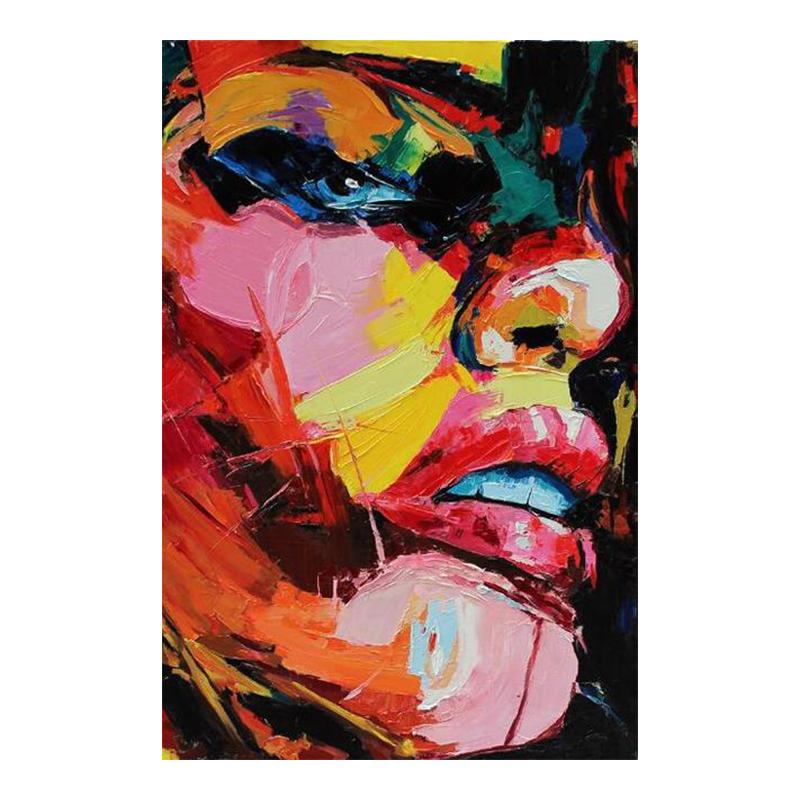 Абстрактное искусство граффити, красочные девушки, лица, холст, картины на стене, художественные постеры и принты, уличные художественные картины, домашний декор