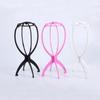 Head Professional Pink Hairpiece Hang Holder Plastic Wig Stand Wig Accessories Hair Display Tools
