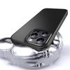 Магнитный чехол для iPhone 16 Pro, совместимый с MagSafe, чехол из ПК + ТПУ с текстурой углеродного волокна