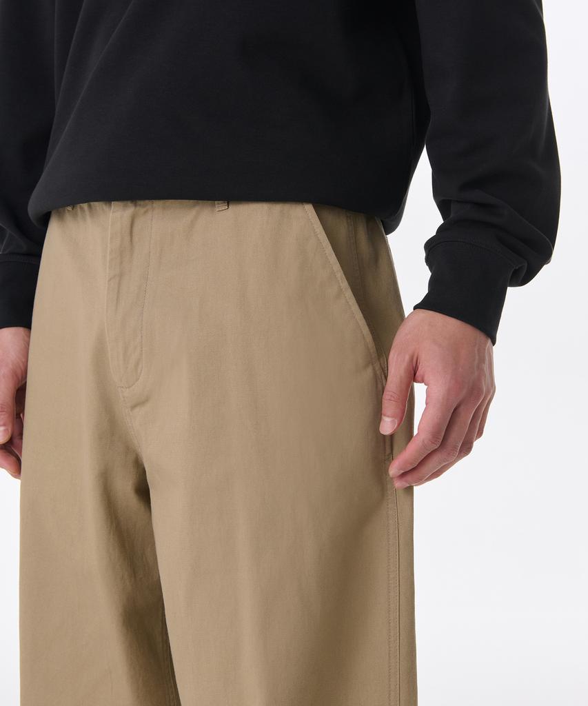 MUSINSA STANDARD Cotton Balloon Pants [Beige]