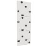 Climbing Wall Square 3 White - Holds Black