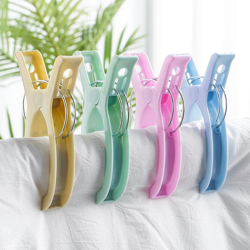 1 шт. зажимы для белья зажимы для одеял большой ветрозащитный зажим пластиковые прищепки зажимы для сушки одежды пойманный солнцем большой зажим