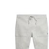 Polo Ralph Lauren SS24 Solid Color Side Pocket Drawstring Knit Sports Pants Men Bottoms Light-Gray 710900842-006
