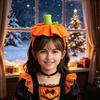 Kids Pumpkin Headbands Halloween 3D Headband for Kids, Dress-Up Hair Hoop Childrens Headwear Band, Accessory Thanksgiving Festival Cosplay Costume