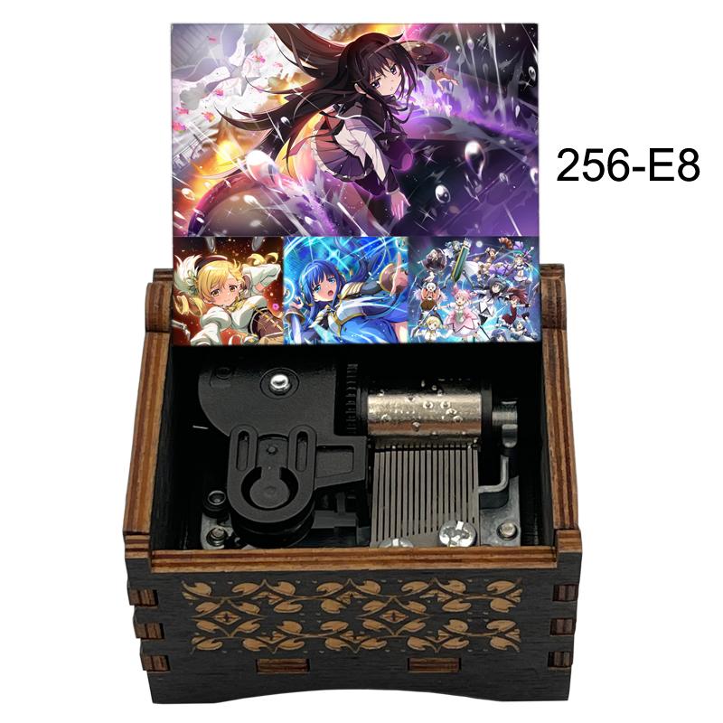 Vintage Square Sis Puella Magica Music Box Puella Magi Madoka Magica for Home Decor Gifts for Kids Families