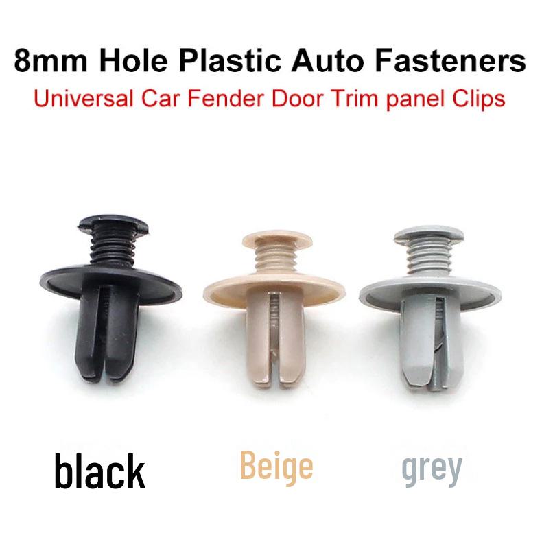 100 шт. 8 мм пластиковых заклепок + 50 шт. винтов для расширения бампера