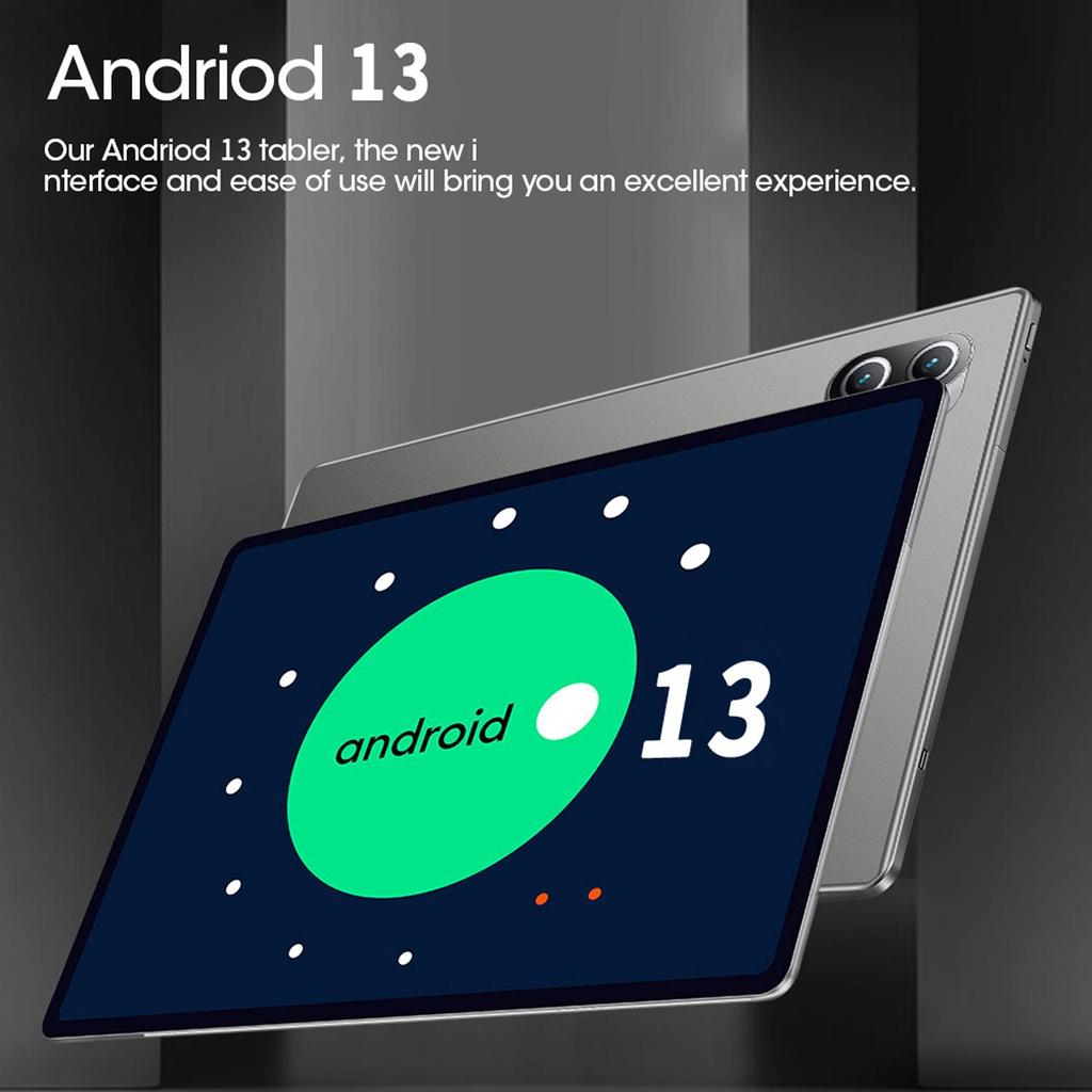 BDF Планшет P90 на Android 13 10.1" 1280x800 IPS 3G/4G SIM-карта Макс. 4 ГБ ОЗУ 64 ГБ ПЗУ 5000 мАч Type-C Металлический корпус Планшетный ПК Wi-Fi