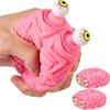 Brain Stress Balls Squeeze Eye Popping Fidget Toy Stress and Anxiety Relief Ball Halloween Christmas Fun Gift for Teens Adults