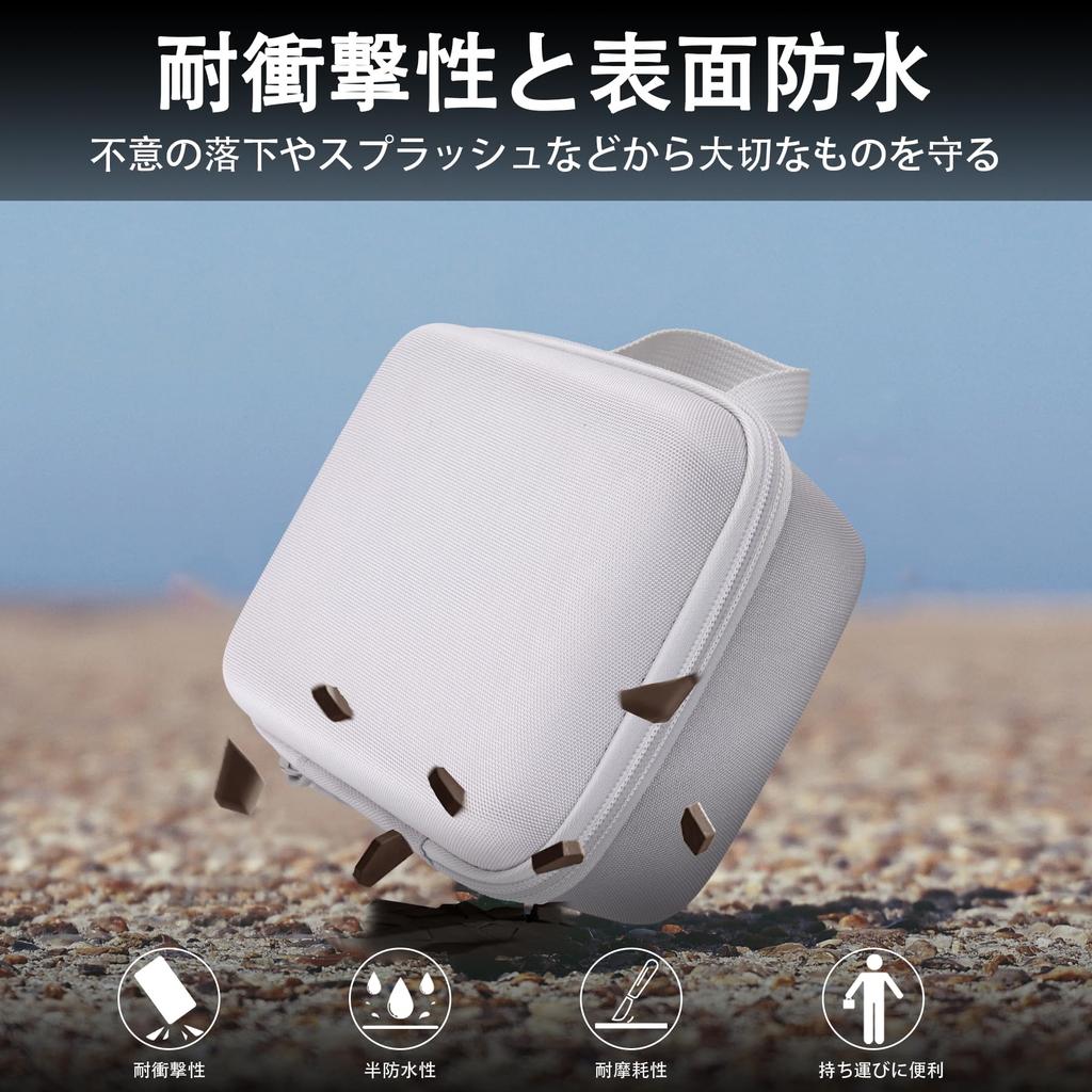 (Только случай) Зарядная станция Anker Nano (7-в-1, 100 Вт, Выдвижной кабель USB-C) USB Разветвитель/Сетевой фильтр с кейсом для хранения, Молочно-белый - co2CREA