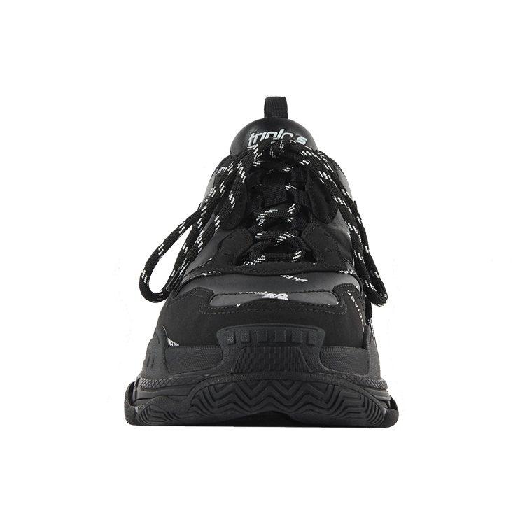 Balenciaga Кроссовки Triple S 'Allover Logo Black' 536737W2FA11090