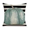 Thanksgiving Linen Pillowcase Autumn Pumpkin Print Pillow Cushion Cover