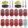 Grit Sanding Paper Sanding Disc Pad 2 Inch Alumina Sanding Pads 80-3000 Quick Change Sanding Sheet Drill Grinder Rotary Tools